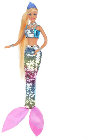 Игровой набор "Русалка", кукла, 4 предм., коробка