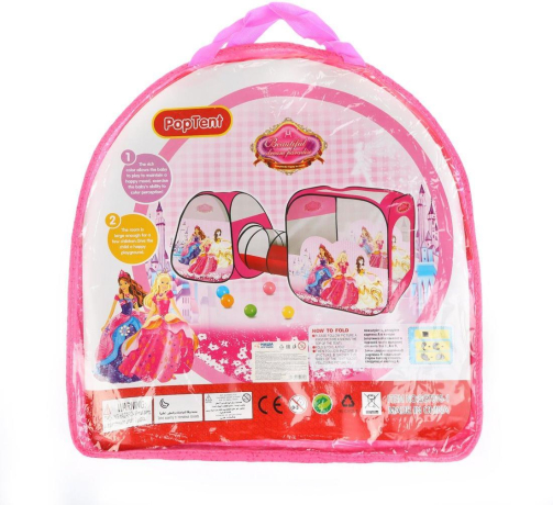 Палатка игровая c туннелем Принцессы