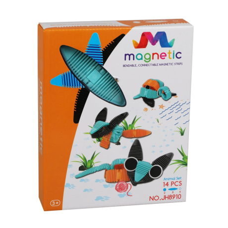 Конструктор магнитный, 14 деталей