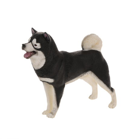 Собака виниловая 17х15 см