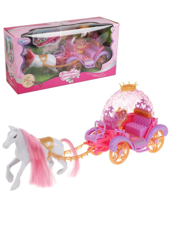 Игр. набор Карета, в компл. предметов 1шт., кор.