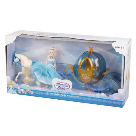 Игр. набор Карета, в компл. предметов 4шт., кор.