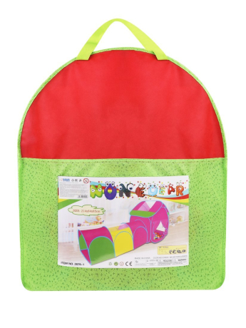 Палатка с туннелем, 214*84*85 см, кор.