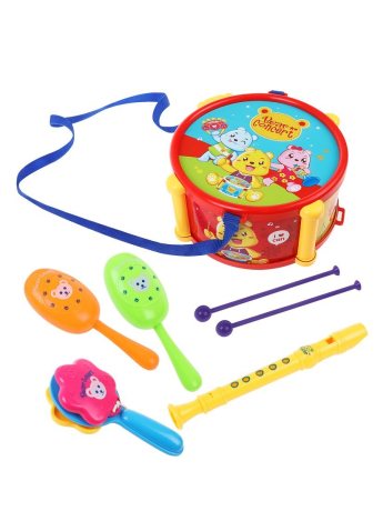 Набор музыкальных инструментов, 7 предм., пакет