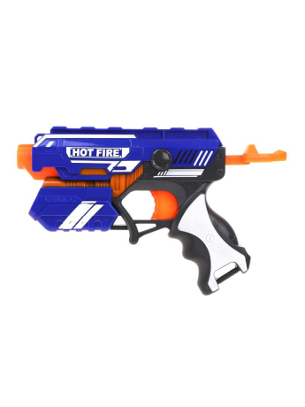 Бластер с мягкими пулями, в комплекте: м/пули 5шт.