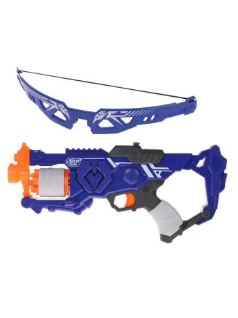 Бластер с мягкими пулями, в комплекте: м/пули 20шт.