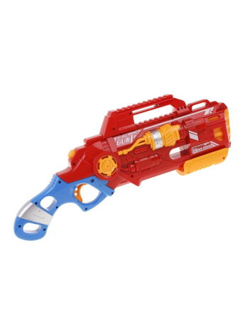 Бластер с мягкими пулями, в комплекте: м/пули 20шт.