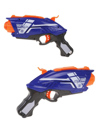 Бластер с мягкими пулями, в комплекте: м/пули 20шт.