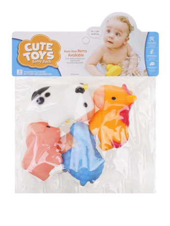 Игровой набор: Для купания, 4 предмета
