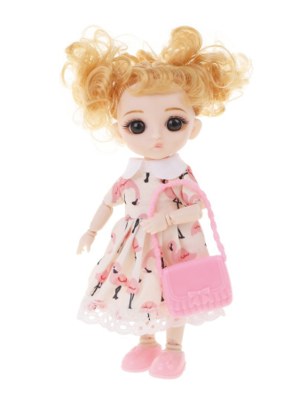 Игр.наб."Модница", в компл. кукла 17см., предм. 1шт., пакет