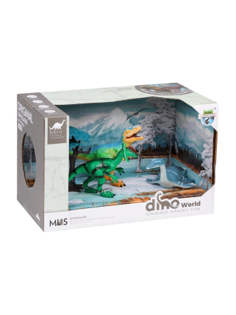 Набор фигурок Динозавры, 4 предм., коробка