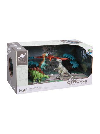 Набор фигурок Динозавры, 6 предм., коробка