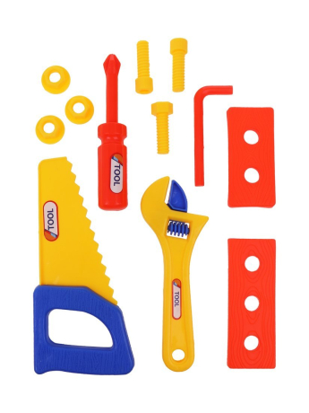 Игровой набор: Инструменты, 12 предм., пакет
