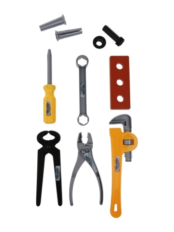 Игровой набор: Инструменты, 10 предм., пакет