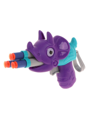 Бластер, в комплекте: мягкие пули 5шт.