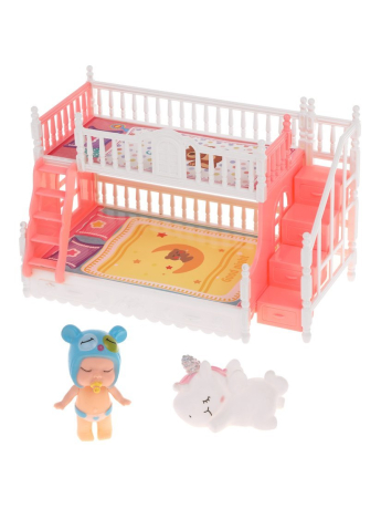 Игр. наб. "Спальня", в компл. предм. 3 шт., пакет