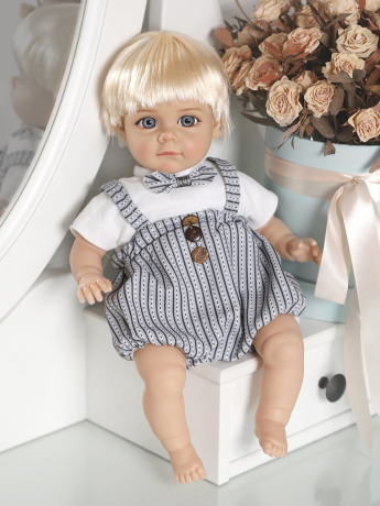 Пупс мягконабивной 35см озвученный, эл.пит. AG13х3шт. вх. в компл.