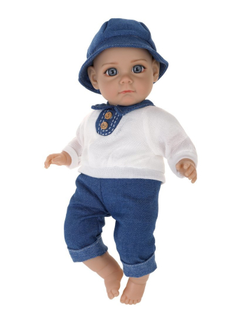 Пупс мягконабивной 35см озвученный, эл.пит. AG13х3шт. вх. в компл.