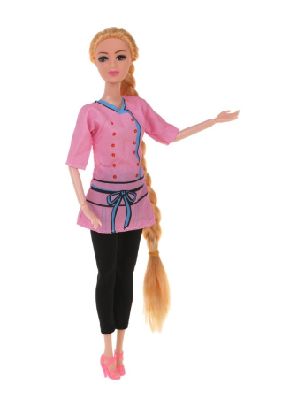 Игр. наб. Повар, в компл. кукла 29 см., 22 предмета