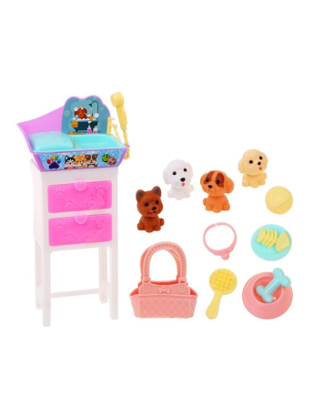 Игр. наб. Ветеринар, в компл. кукла 29 см., 13 предметов