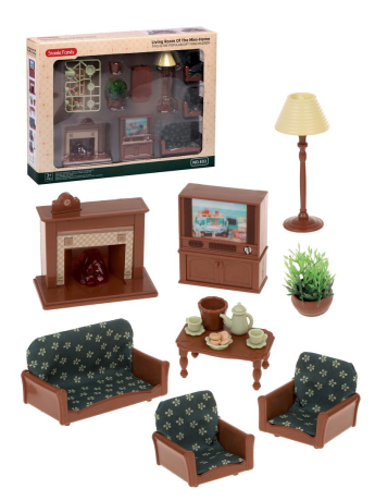 Игр. наб. "Гостинная", в компл. предметов 20 шт.