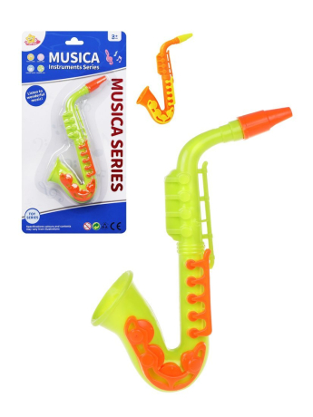 Музыкальный инструмент: Саксофон, в ассорт., блистер