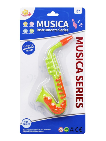 Музыкальный инструмент: Саксофон, в ассорт., блистер