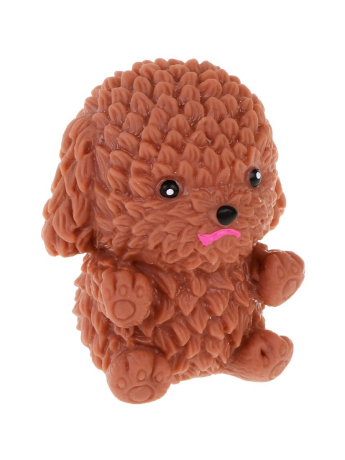 Игрушка антистресс-мнушку "Щенок" 6, 5х5, 5х7, 5 см., в ассорт., дисплей