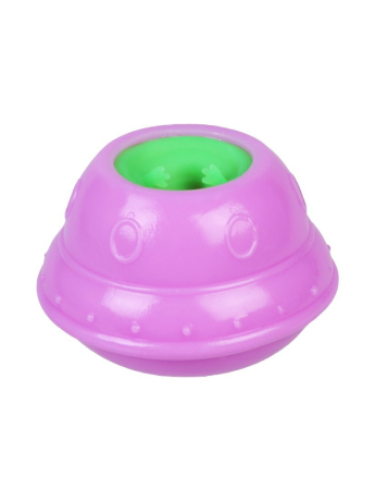 Мягкий антистресс "НЛО с инопланетянином" 7х7х4, 5 см., в ассорт., диспей