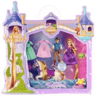 Набор DeLuxe с мини-куклой Disney Принцесса Мини-замок Рапунцель