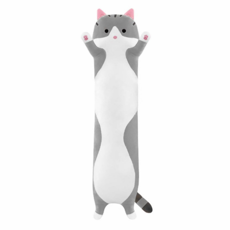 Мягкая игрушка Кот Батон Серый 90 см