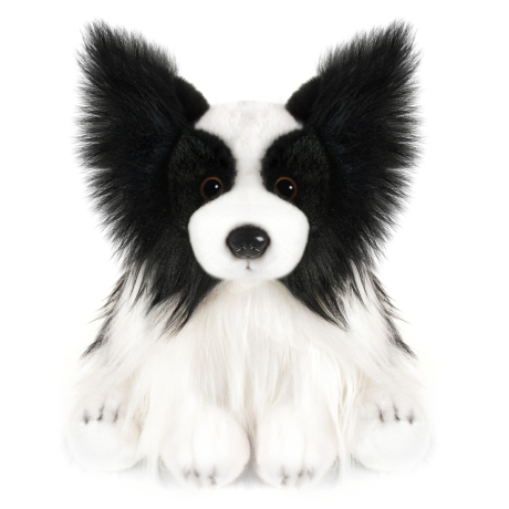 Мягкая игрушка Собачка Папильон 25 см