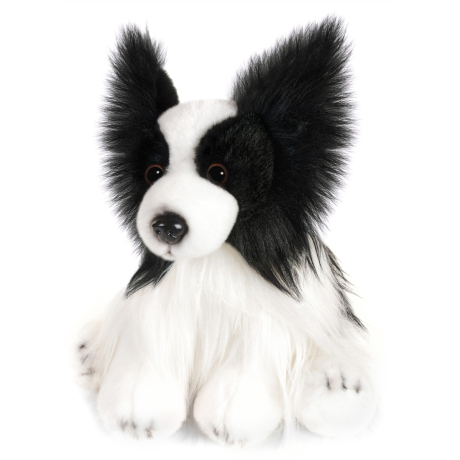 Мягкая игрушка Собачка Папильон 25 см