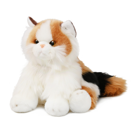 Мягкая игрушка Кот с Ярким Окрасом Калико Кэт 25 см