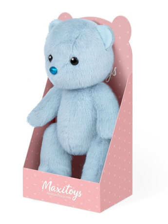 Мягкая игрушка Мишка Голубой, 20 см