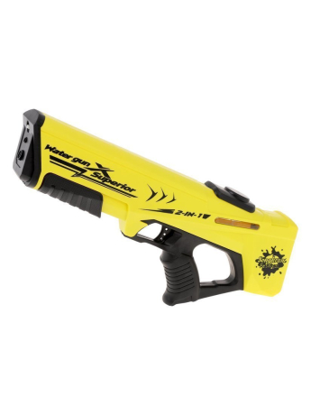 Бластер водяной электрофицированный 42, 3 см. с автозабором и опцией ручной стрельбы, жёлтый