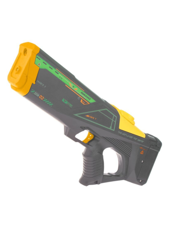 Бластер водяной электрофицированный 42.5 см. стрельба в две струи, серый