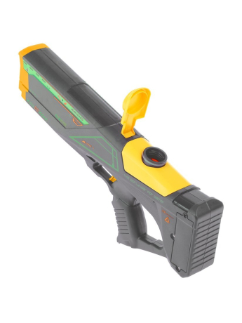 Бластер водяной электрофицированный 42.5 см. стрельба в две струи, серый