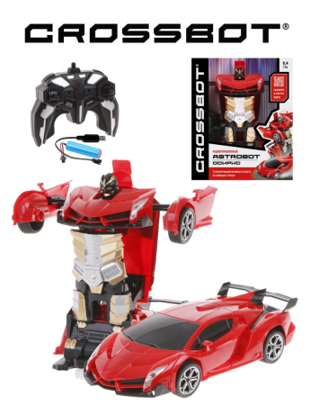 Машина-Робот р/у Astrobot Осирис, аккум., красн.