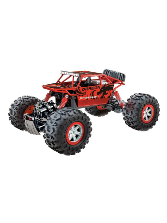 Краулер р/у Гидроход, аккум, 4WD, металл, красн.