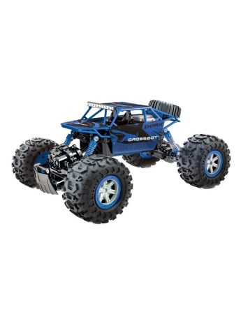 Краулер р/у Гидроход, аккум, 4WD, металл, син.