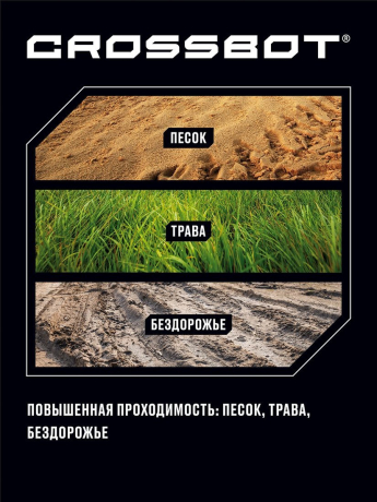 Трехосный Монстр р/у Акула, 4х4, пар с подсветкой, 6 колес, аккум.