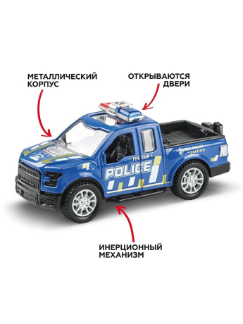 Машина мет. ин. Полиция, откр.двери