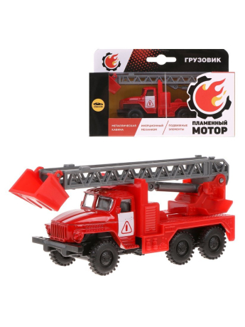 Грузовик мет. ин. Пожарная машина, подвижные элементы