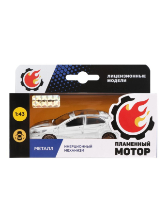 Машина мет. ин. 1:43 Toyota CAMRY, откр.двери, белый