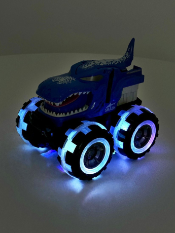 Монстр трак Дракон, ин., подсветка колес, звук, поднимает крылья, раскрывает пасть