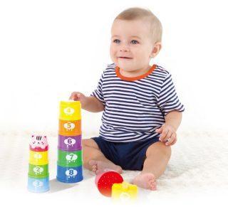 Пирамидка-формочки "Добрый кот"