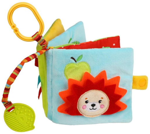 Развивающая игрушка-подвеска "Моя первая книжка"