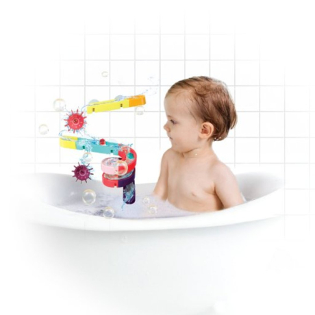 Игрушка для купания "Большие горки", 14 эл.