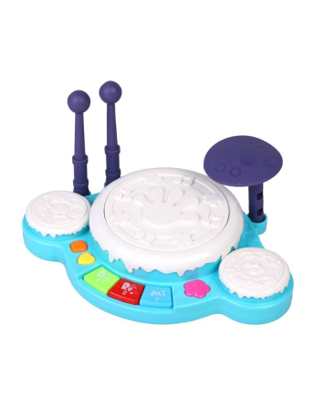 Музыкальная игрушка "Барабанчик": 3 музыкальных режима, световые и звуковые эффекты